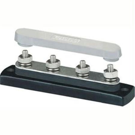 Livewire Blue Sea  MiniBus 100 Ampere Common BusBar 4 x 10-32 Stud Terminal with Cover LI889493